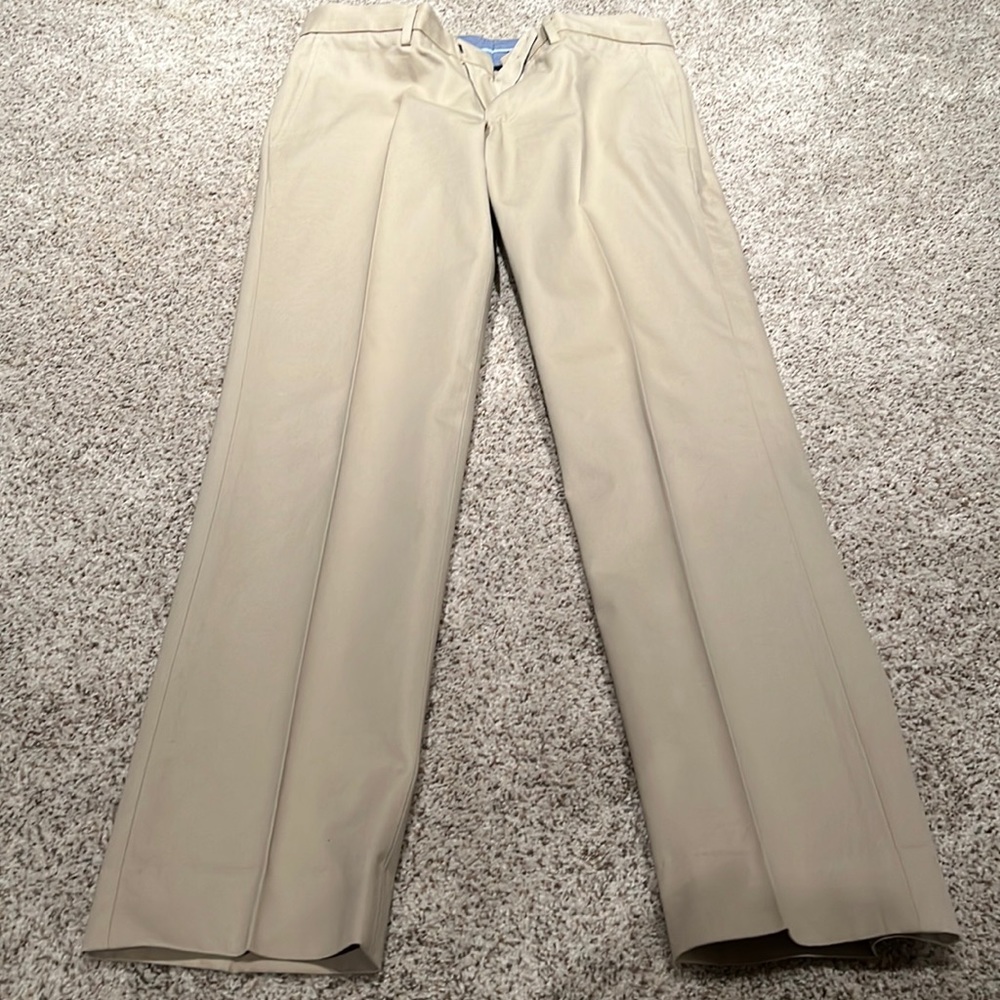 Mens J.crew slim fit dress khakis